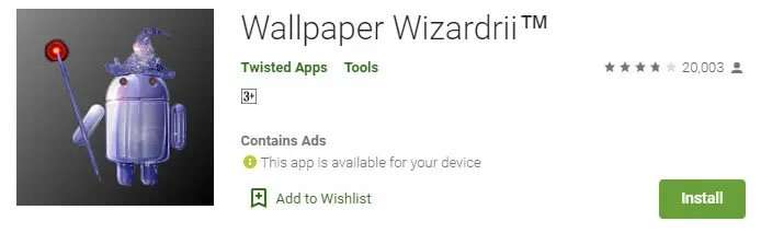 Definir o papel de parede da tela de ajuste do Android programaticamente