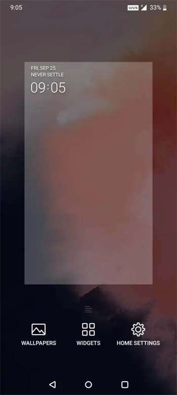 Como alterar o papel de parede da tela de bloqueio no OnePlus