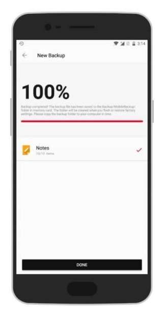 Backup e restauração do OnePlus via switch OnePlus