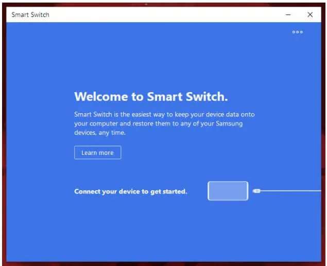 Faça backup do telefone Samsung Galaxy S23 via interruptor inteligente no computador