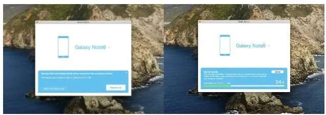 Restaurar dados do telefone Samsung Galaxy S23 usando o backup do Smart Switch