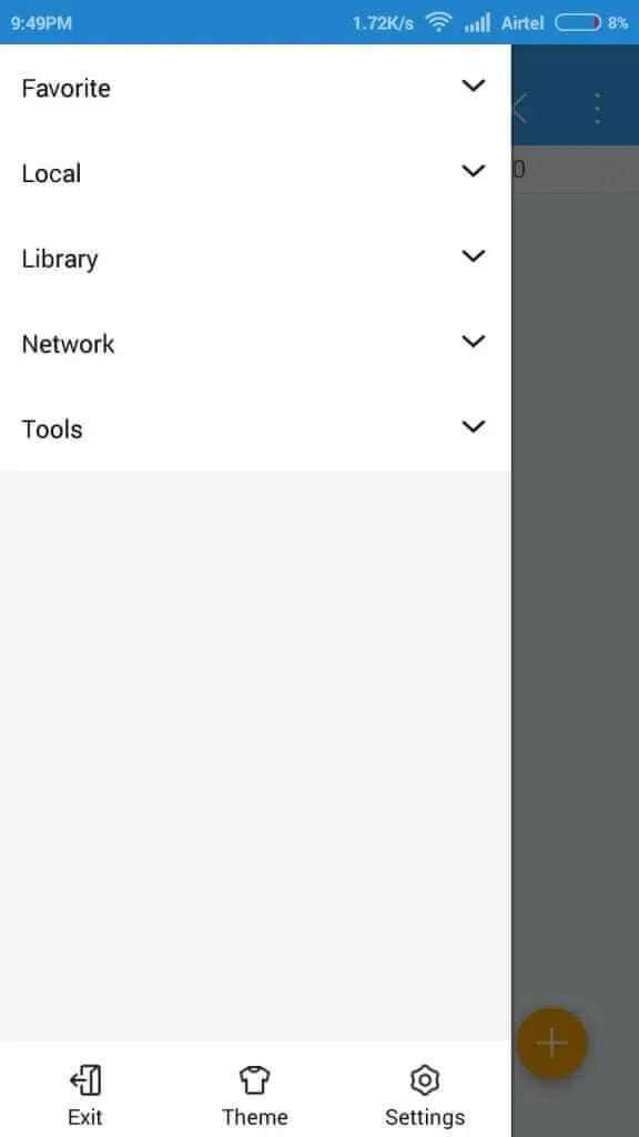 Encontre arquivos ocultos no Android usando o ES File Explorer