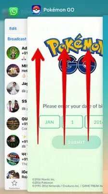 Feche todos os aplicativos no Android