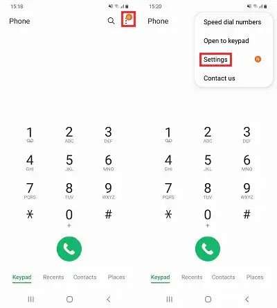 Como personalizar notificações de correio de voz no Samsung