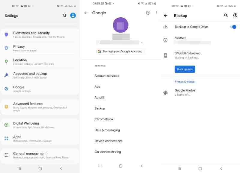 Automatically Backup Text Messages To Google Drive