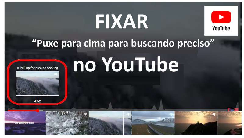FIXAR “Puxe para cima para buscando preciso” no YouTube