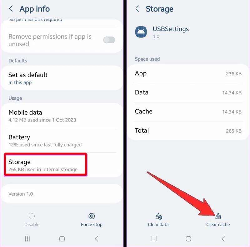 How To Clear USBSettings Cache In Samsung S24 Ultra, S24 Plus, S24
